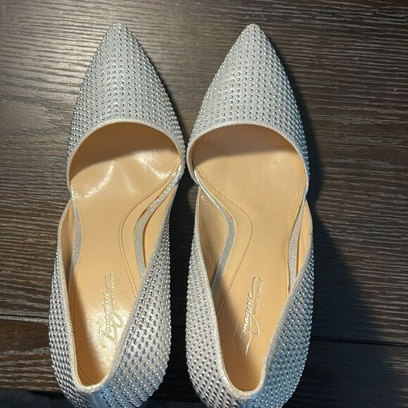 Elegant Silver Women's Heels - Picture 4 of 7